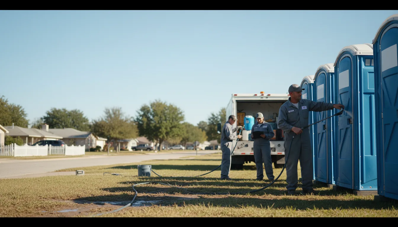 Long-Term Portable Toilet Rental in Skiatook, OK near me
